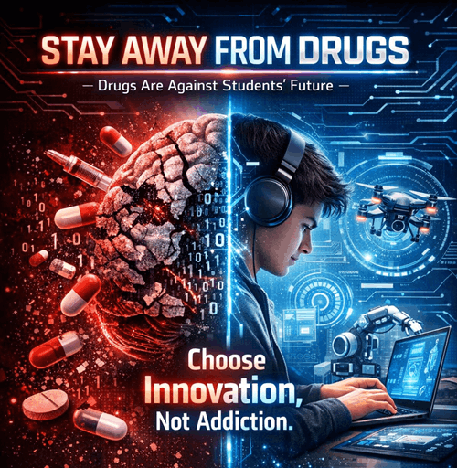 Stay away from drugs &mdash; choose innovation